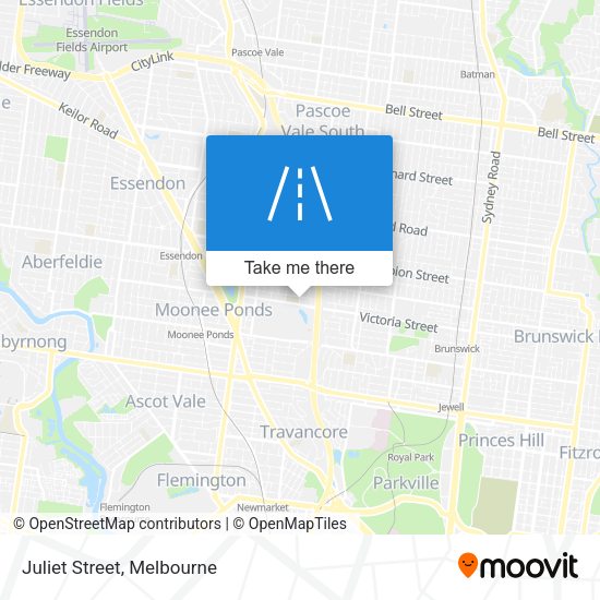 Juliet Street map