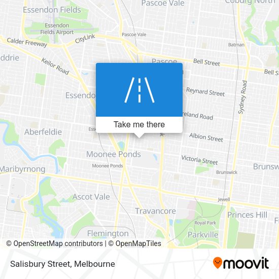 Salisbury Street map