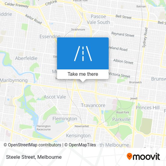Steele Street map