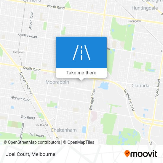 Joel Court map