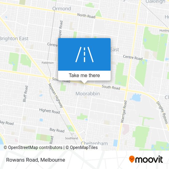 Rowans Road map