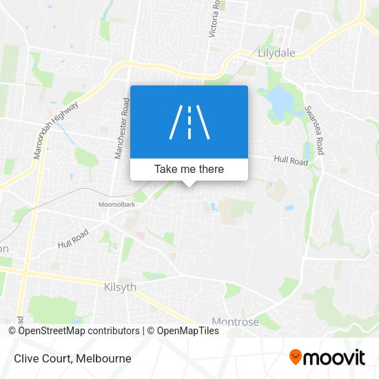 Clive Court map