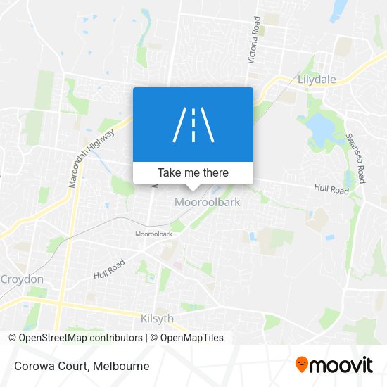 Corowa Court map