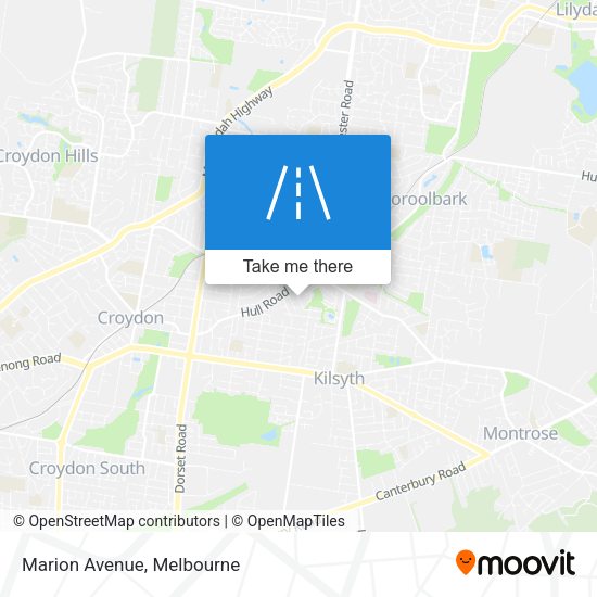 Marion Avenue map