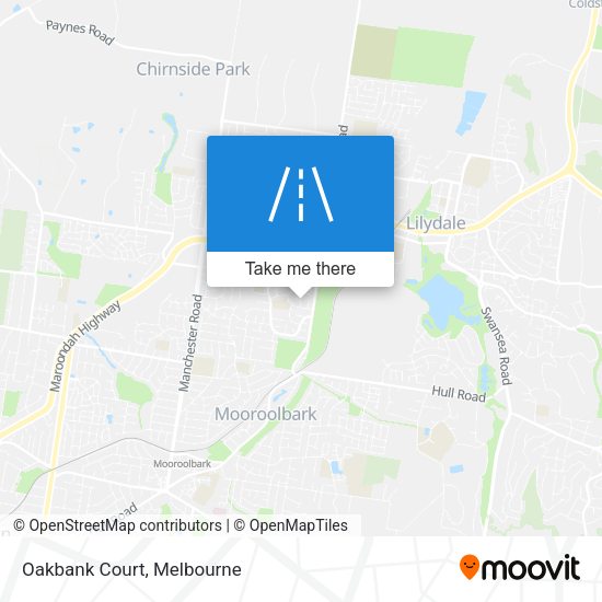 Oakbank Court map