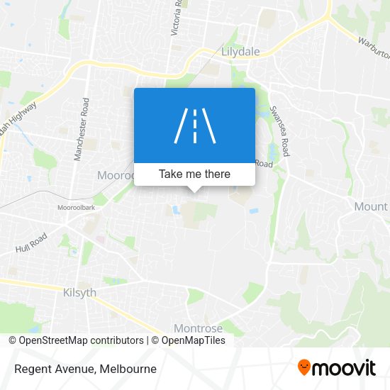 Regent Avenue map