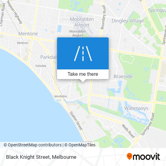 Black Knight Street map