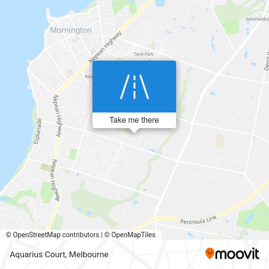 Aquarius Court map