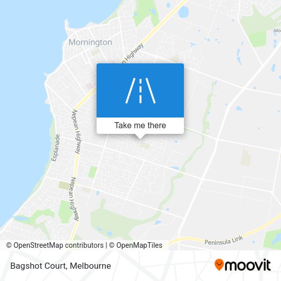 Bagshot Court map