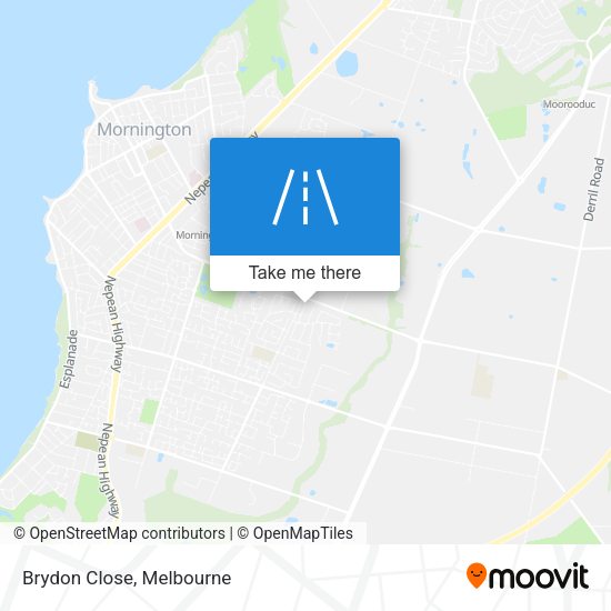 Brydon Close map