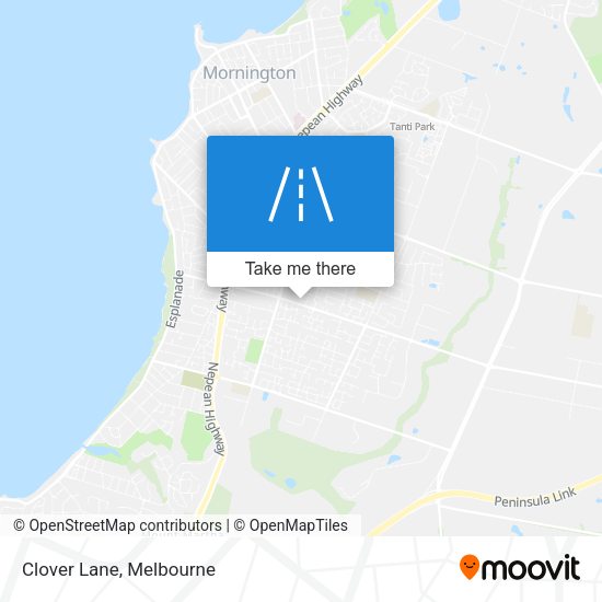 Clover Lane map