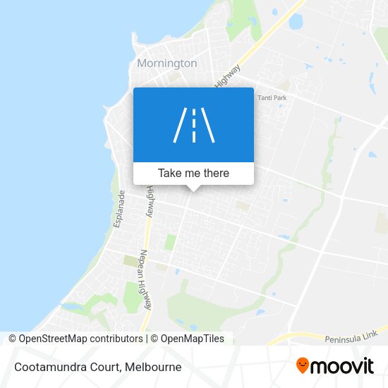 Cootamundra Court map