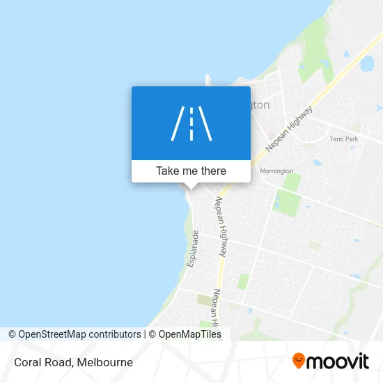 Coral Road map