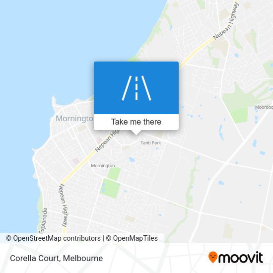 Corella Court map