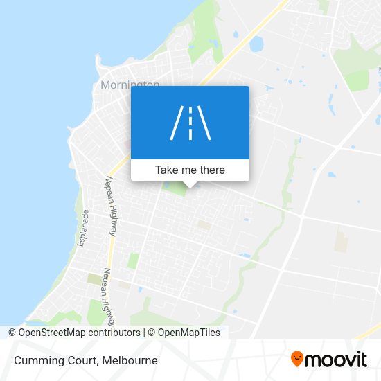 Cumming Court map