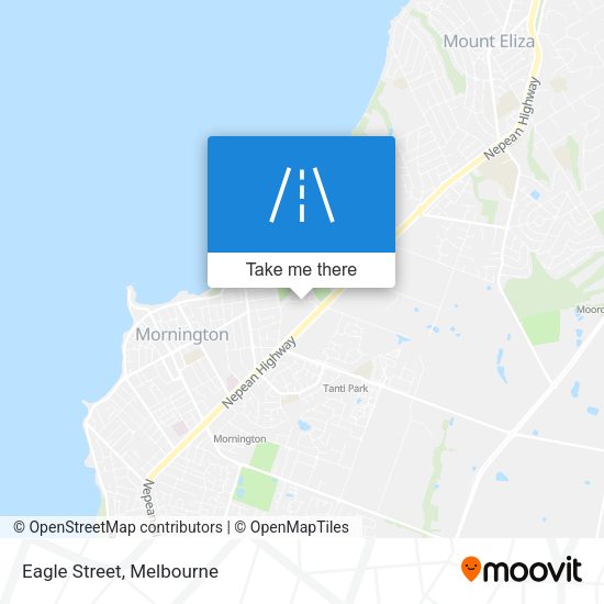 Eagle Street map