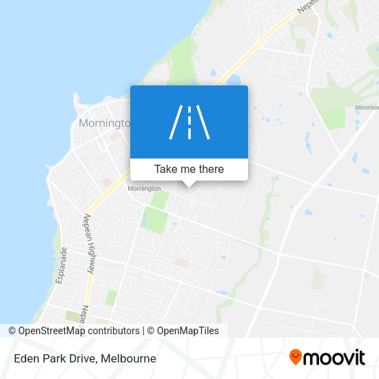Eden Park Drive map