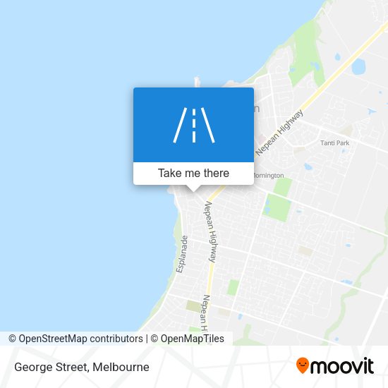 George Street map
