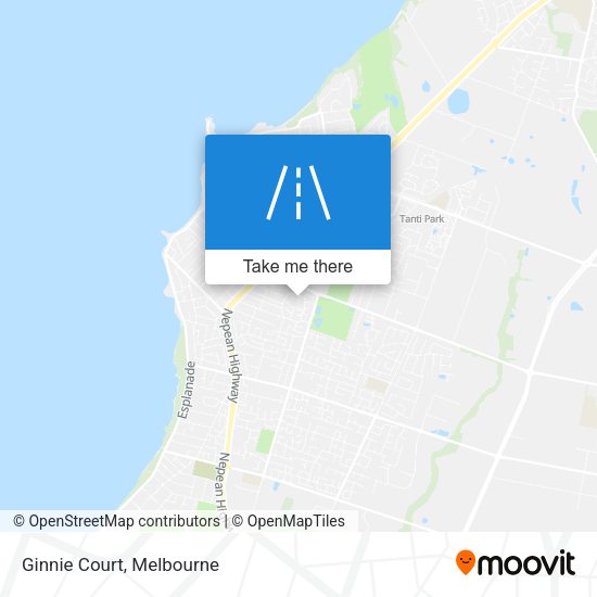 Ginnie Court map