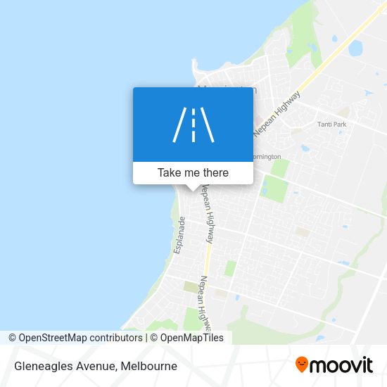 Gleneagles Avenue map
