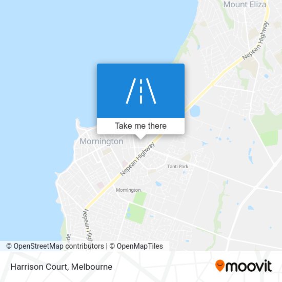 Harrison Court map