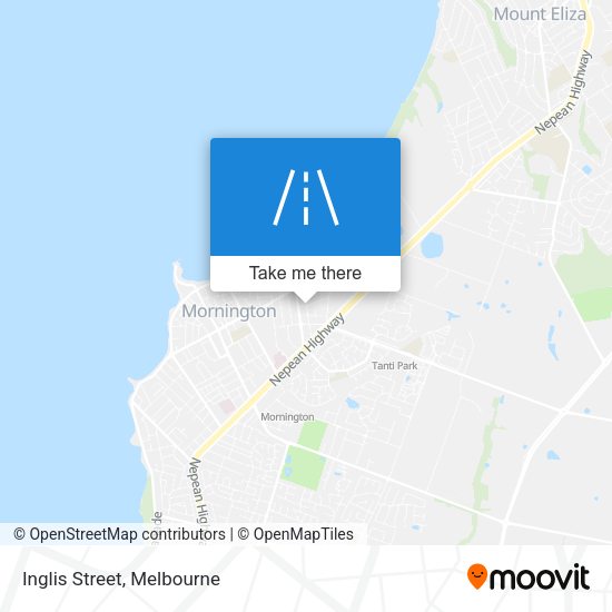 Inglis Street map