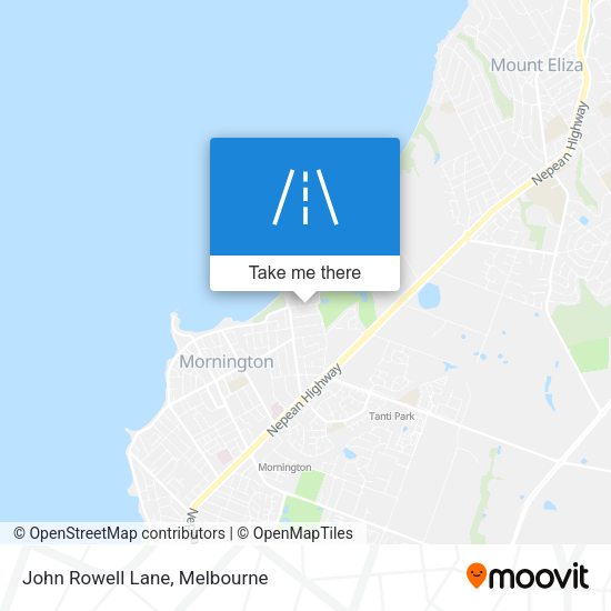 John Rowell Lane map
