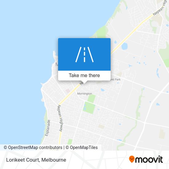 Lorikeet Court map
