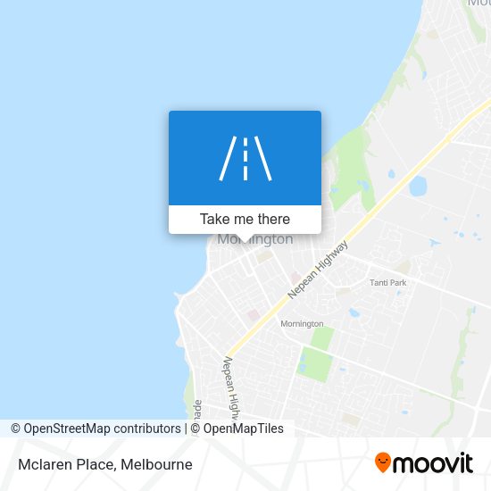 Mclaren Place map