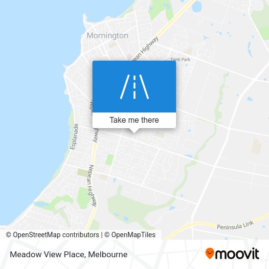 Meadow View Place map