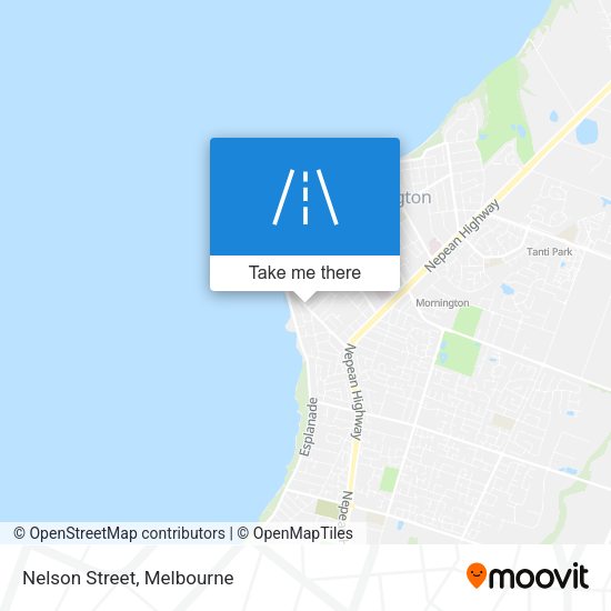 Nelson Street map