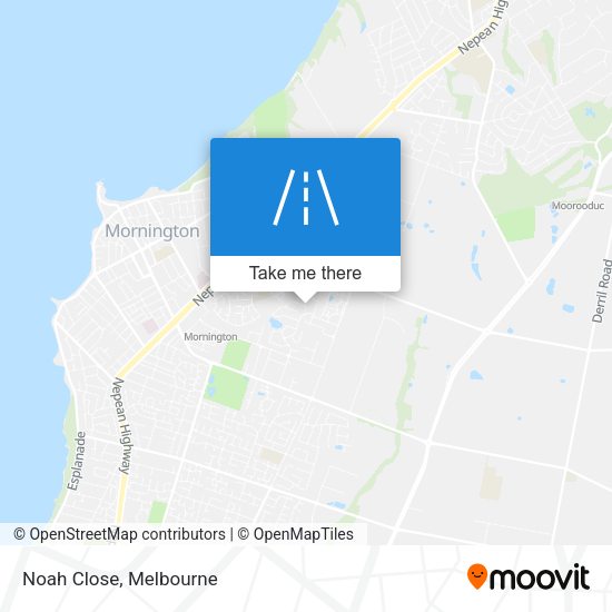 Noah Close map