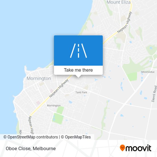 Oboe Close map