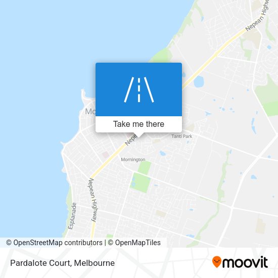 Pardalote Court map