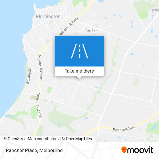 Rancher Place map
