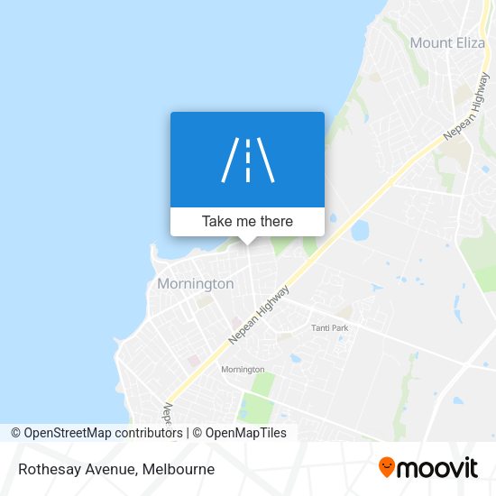 Rothesay Avenue map