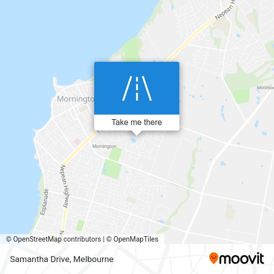 Samantha Drive map
