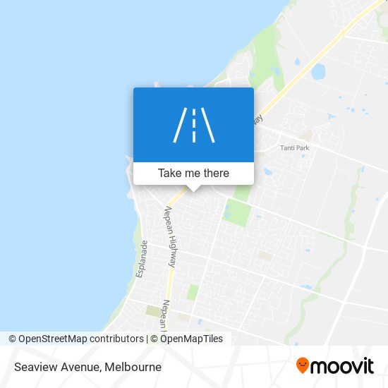 Seaview Avenue map