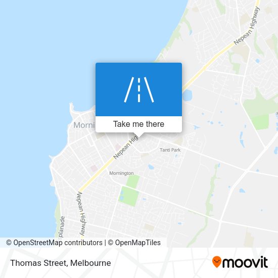 Thomas Street map