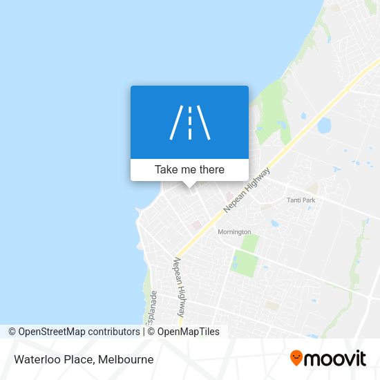 Waterloo Place map