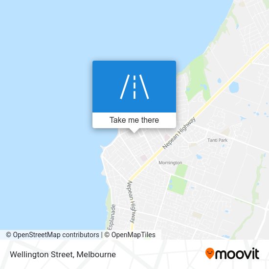 Wellington Street map
