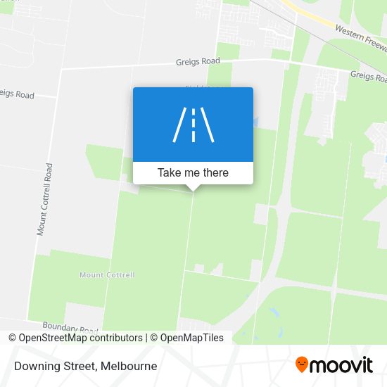 Downing Street map