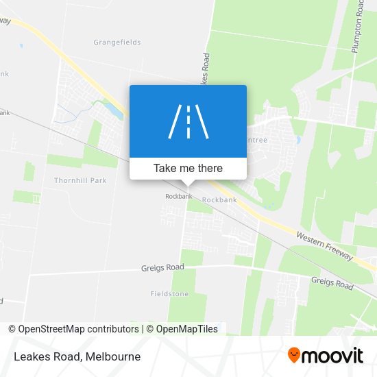 Leakes Road map