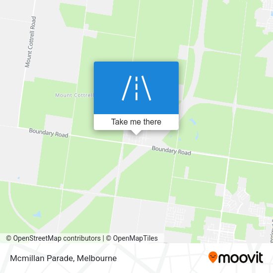 Mcmillan Parade map