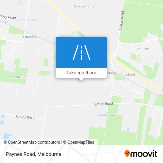 Paynes Road map