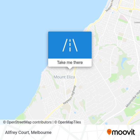 Allfrey Court map