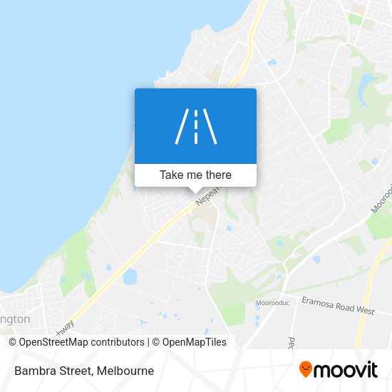 Bambra Street map