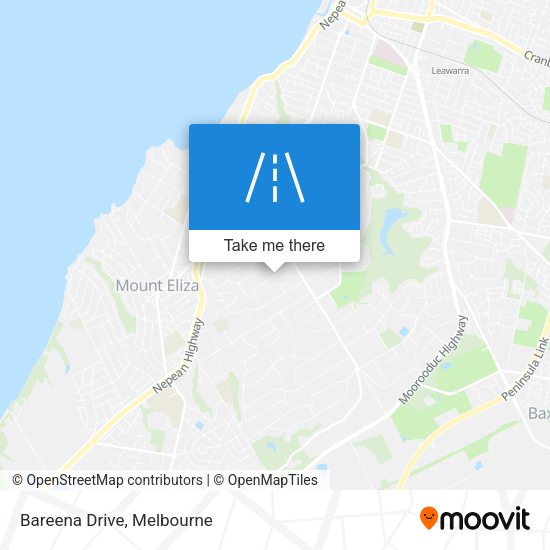 Bareena Drive map