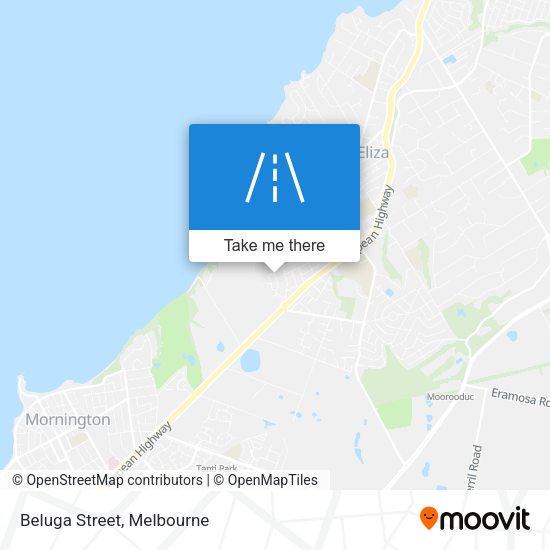 Beluga Street map