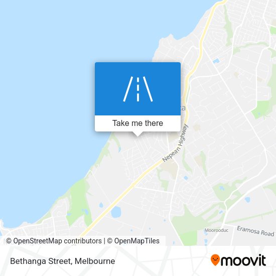 Bethanga Street map